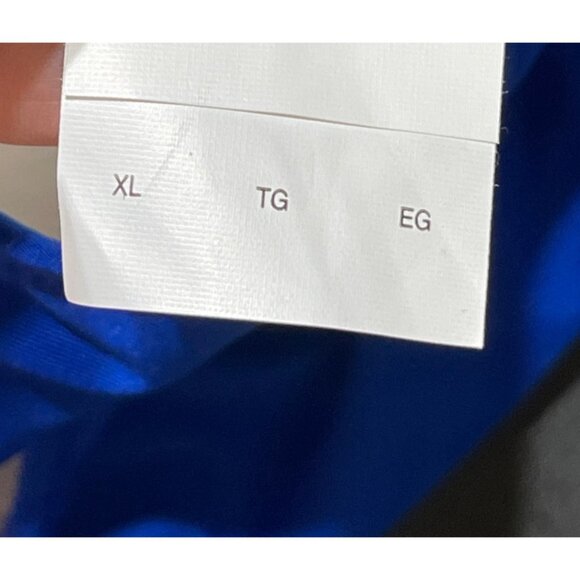 CleanWater Ruched Swimsuit Cobalt Blue One Piece Bathing Suit XL Extra Large - Picture 6 of 8